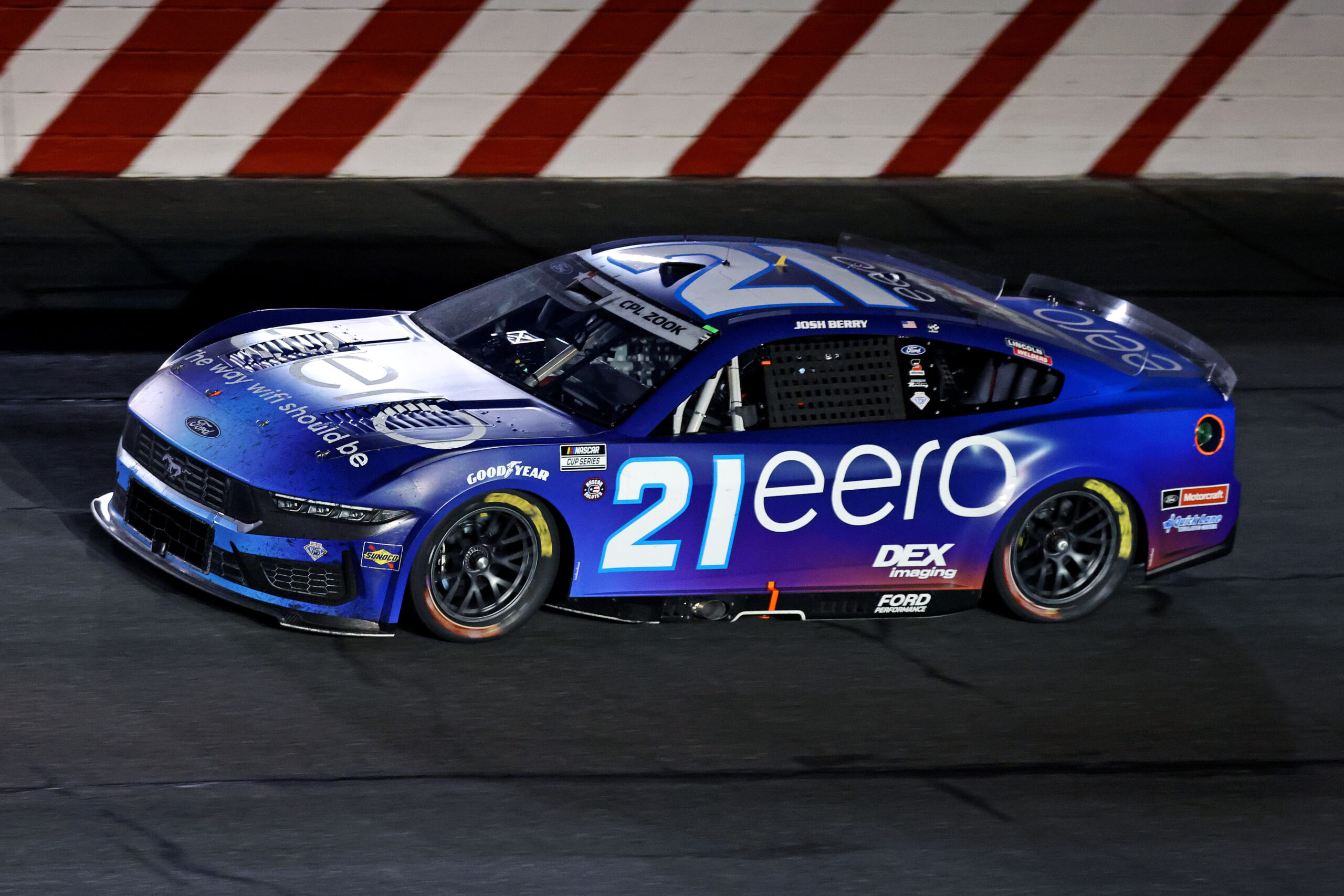 Berry Finishes 12th At Charlotte