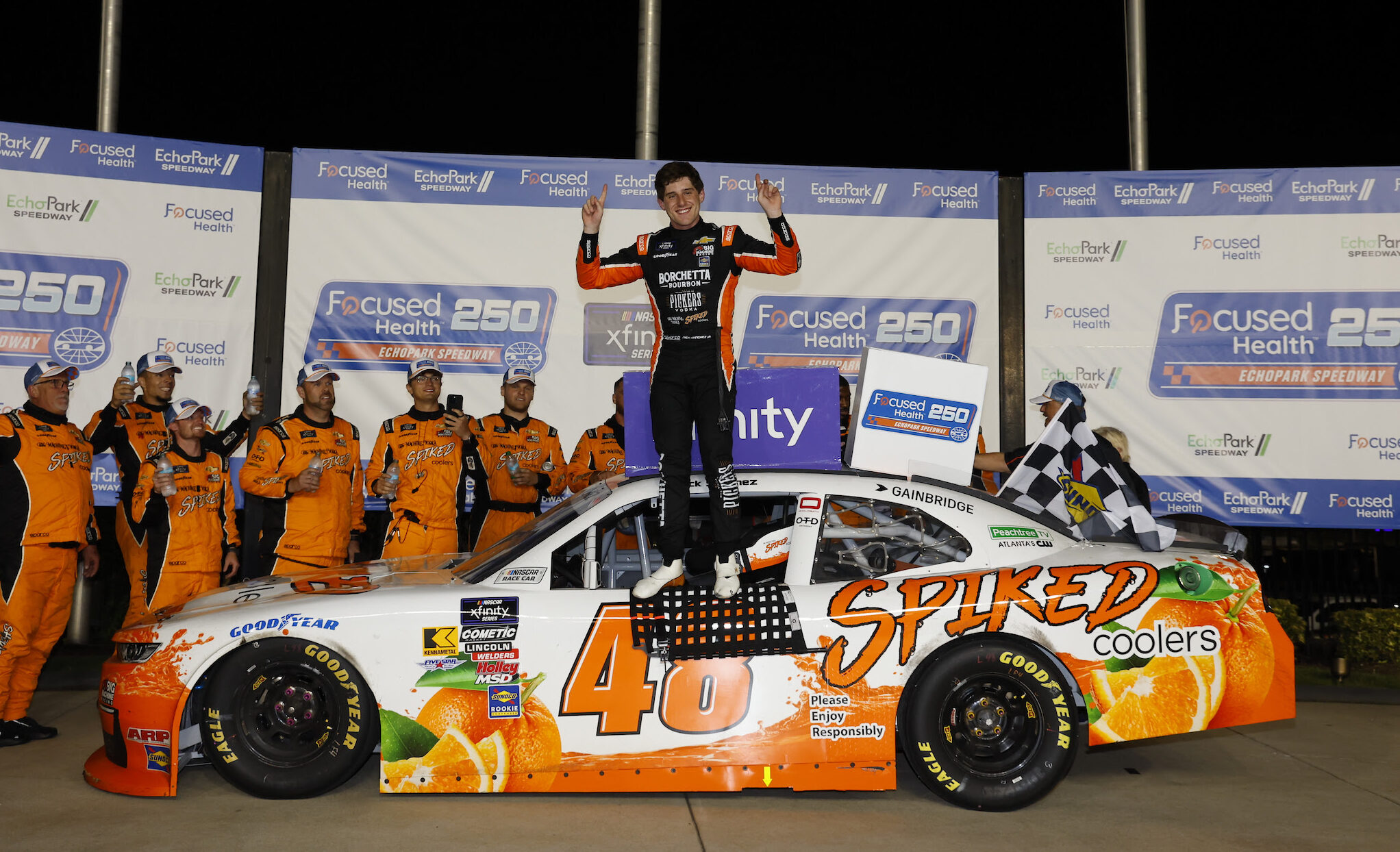 Nick Sanchez scores first Xfinity Series wins in wild Focused Health 250