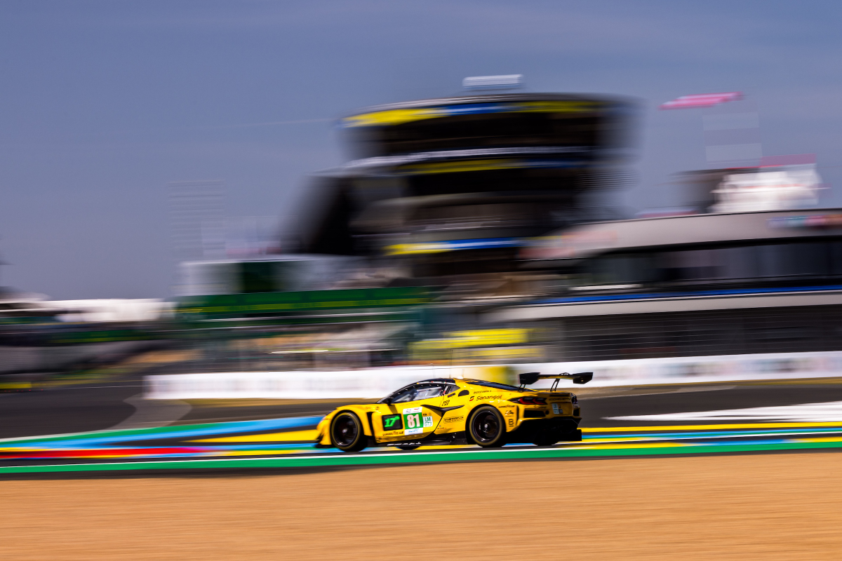 CORVETTE RACING AT LE MANS: Third-Row Start for No. 81 Corvette