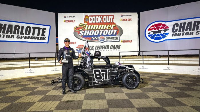 Chisholm Makes Headlines, Takes Checkered FlagIn Round 2 Of Cook Out Summer Shootout