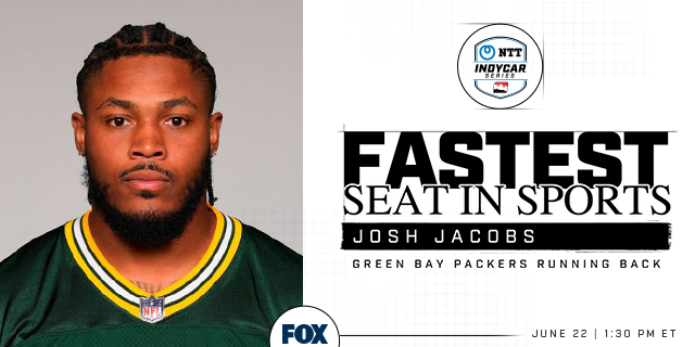 Green Bay Packers Star Running Back Josh Jacobs To Ride in Fastest Seat at Road America