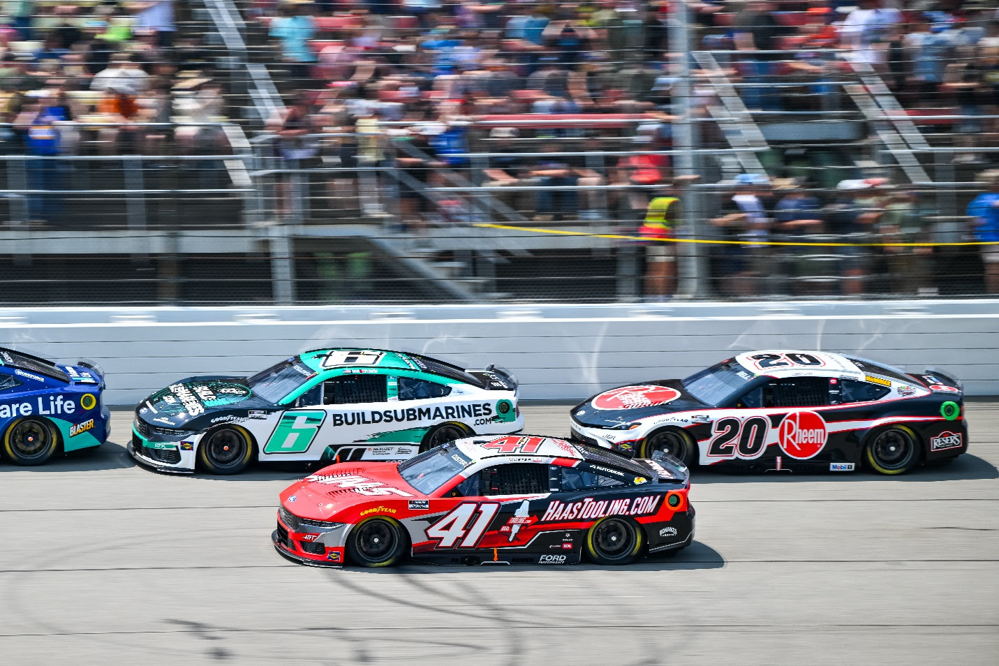 Determined Effort By Custer Ends Prematurely After Getting Collected in Michigan Crash