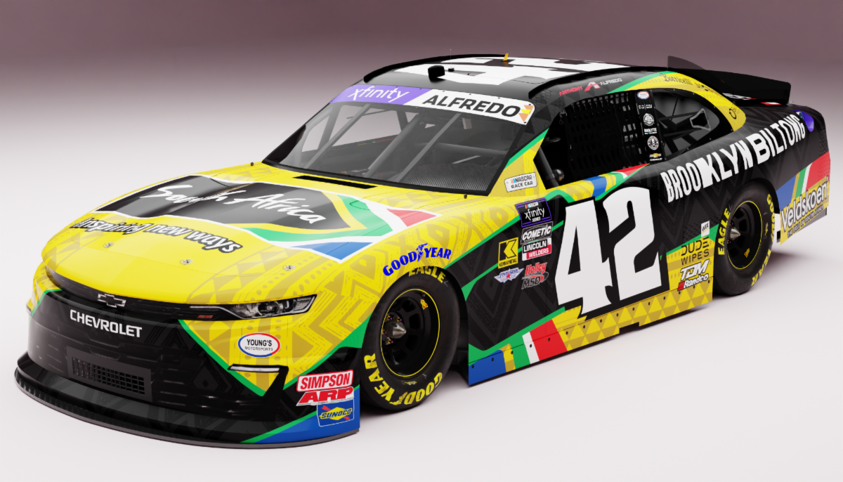 Young’s Motorsports, Anthony Alfredo and Brand South Africa Bring International Spotlight to Atlanta
