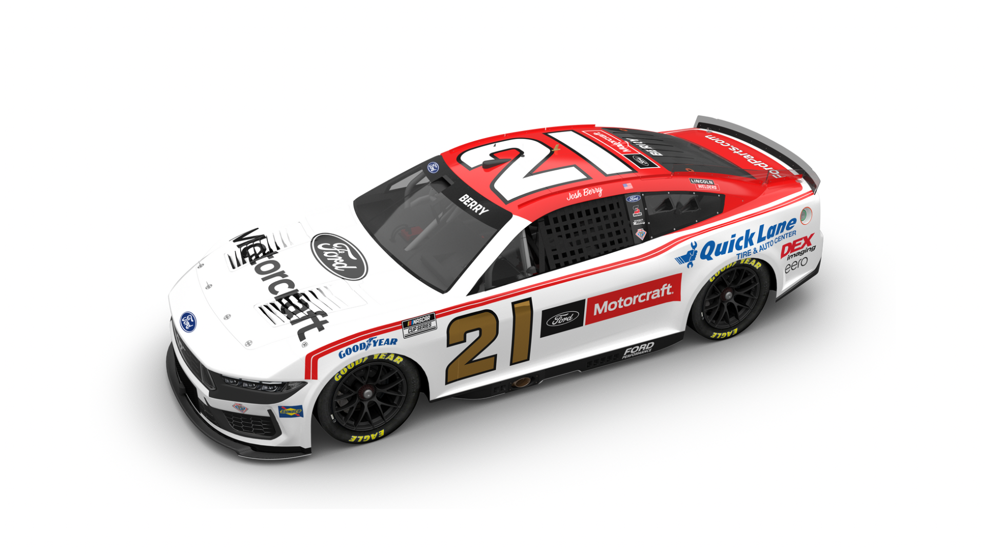 21 Team Celebrating Wood Brothers’ Win In Inaugural Michigan Cup Race