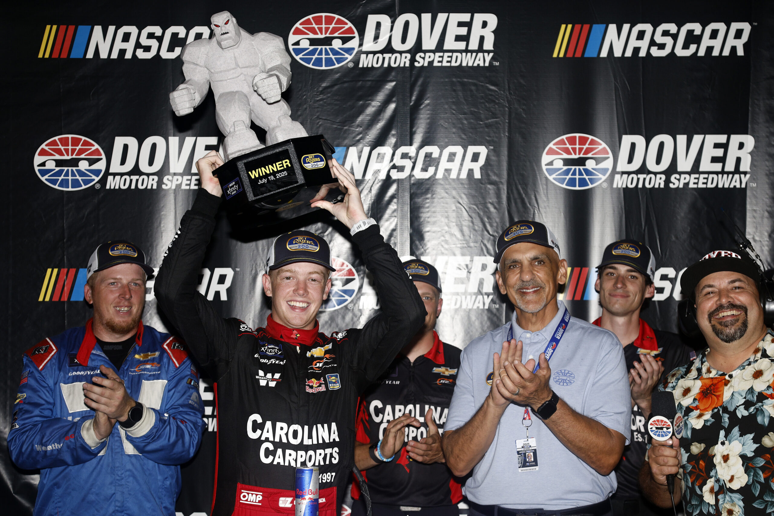 Zilisch wins the BetRivers 200 at Dover