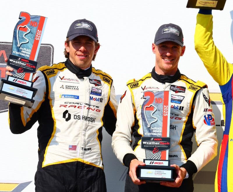 CORVETTE RACING AT CTMP: Runner-Up for No. 4 PMM Corvette