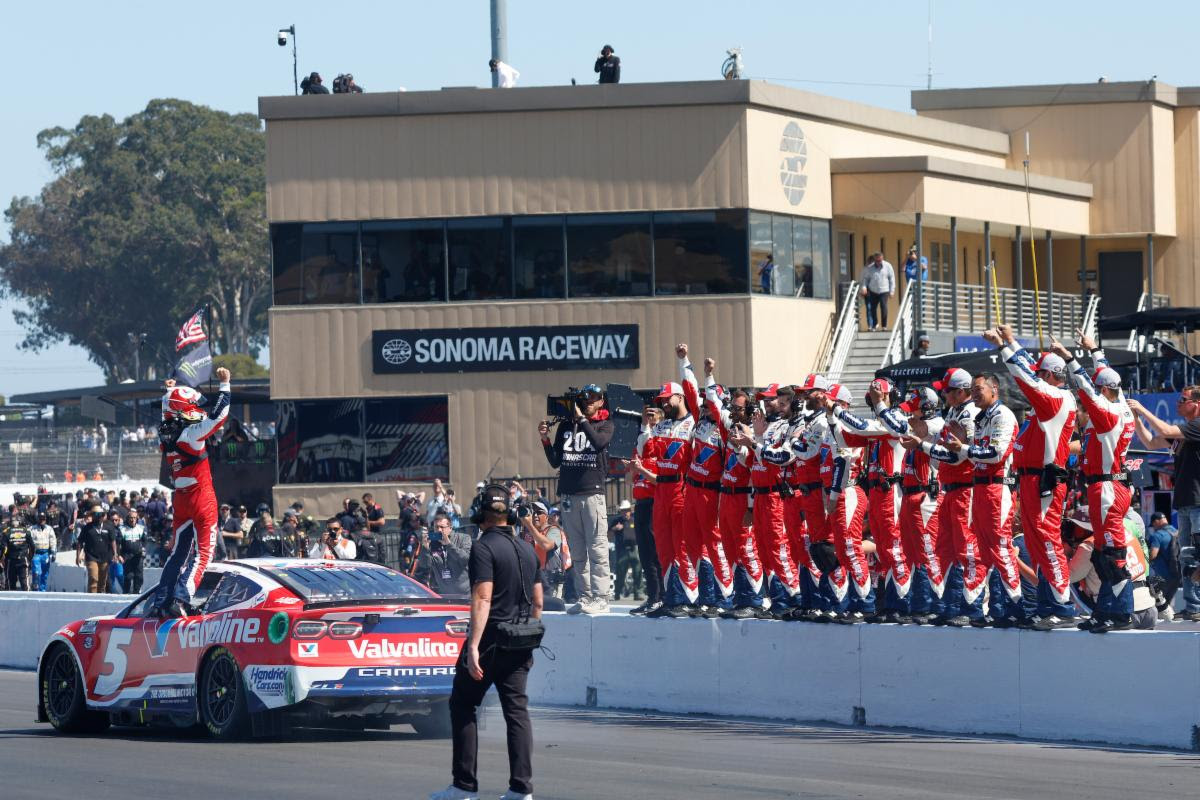 TEAM CHEVY NASCAR RACE ADVANCE: Sonoma Raceway