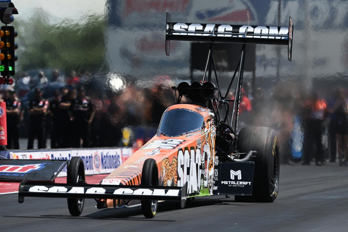 TOP FUEL’S JUSTIN ASHLEY EAGER FOR BIG WEEKEND AT DENSO NHRA SONOMA NATIONALS