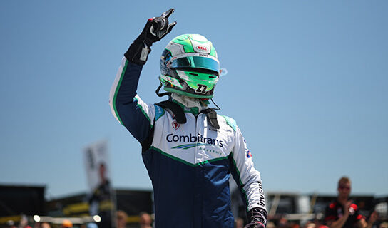 Collet Keeps Pressure on Hauger, Holds Him Off at Laguna Seca