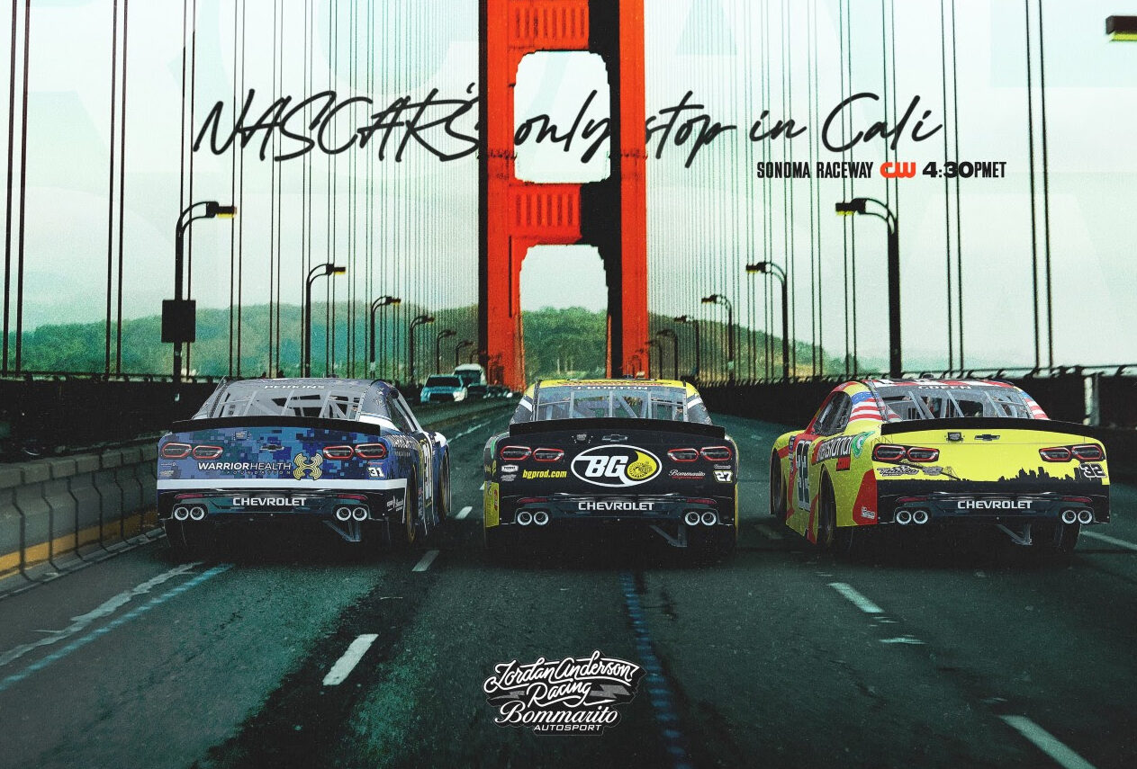 Jordan Anderson Racing Bommarito Autosport NASCAR Xfinity Series Race Overview- Sonoma Raceway