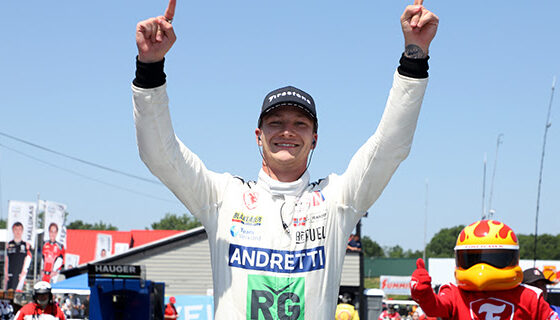 Hauger Pulls Away at Mid-Ohio for Fifth Win of Season
