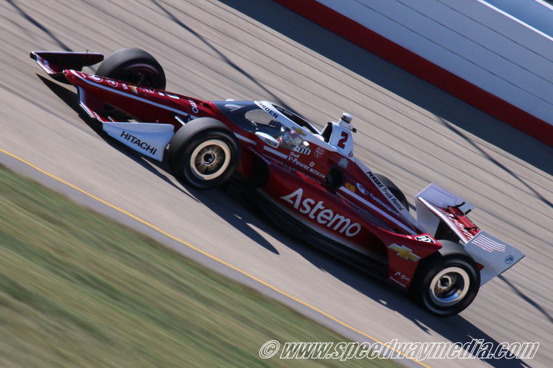 Josef Newgarden erases season goose egg at Nashville