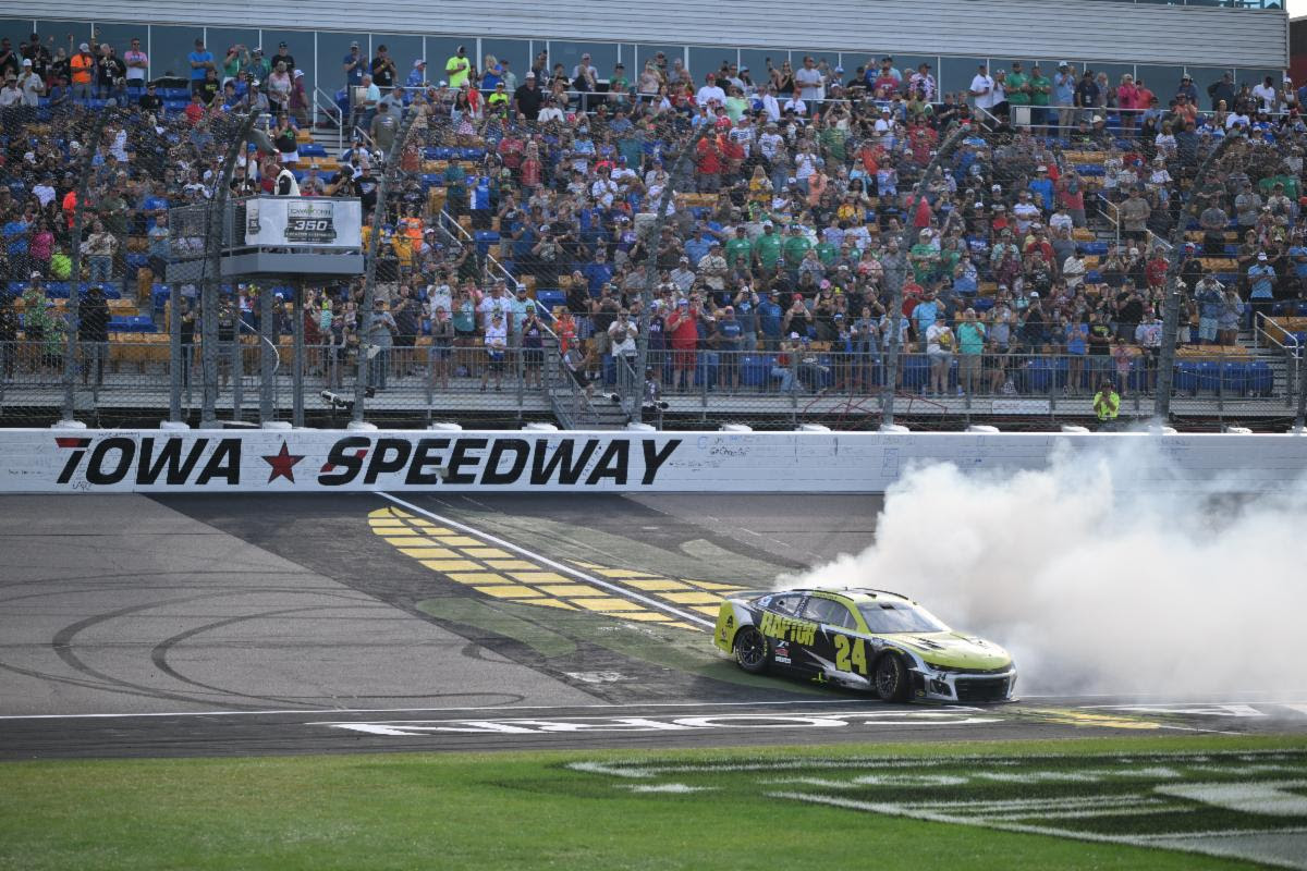 CHEVROLET NCS: Byron Drives Chevrolet to First NASCAR Cup Series Win at Iowa Speedway