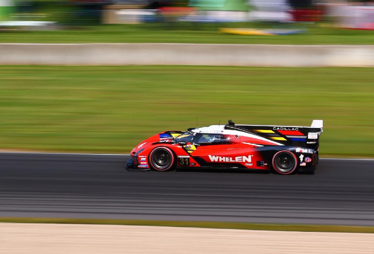 Cadillac at Road America: Third row start