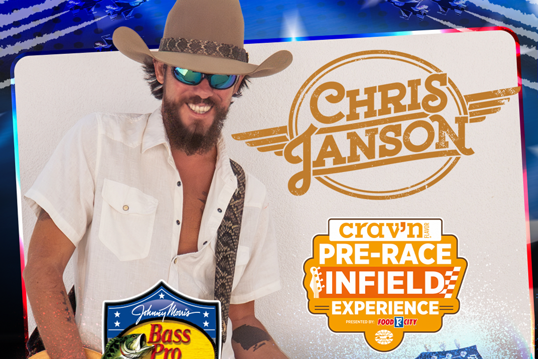 GRAND OLE OPRY MEMBER CHRIS JANSON TO PERFORM PRE-RACE CONCERT AT BASS PRO SHOPS NIGHT RACE