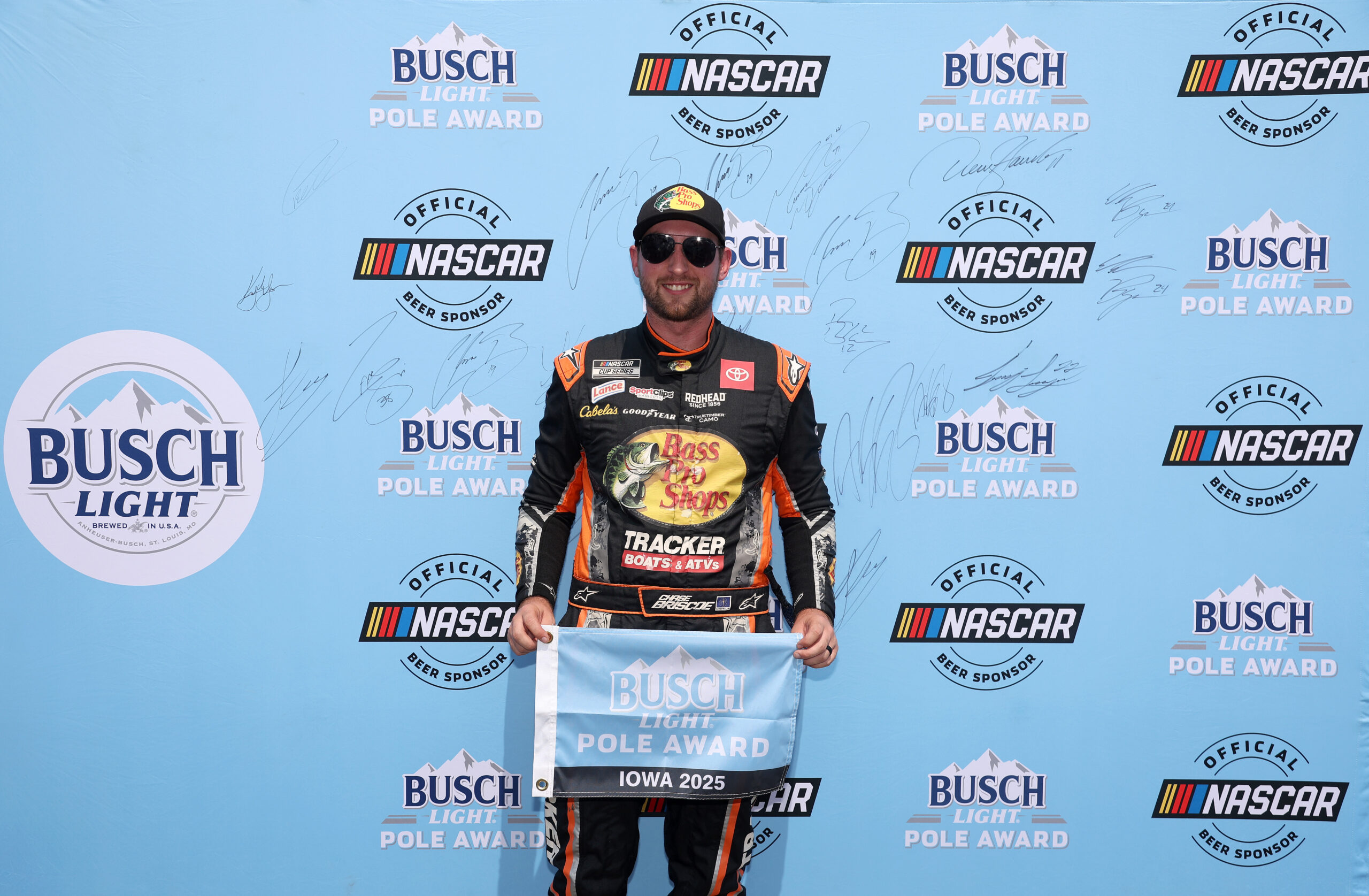 Briscoe’s Hot Streak Continues with Busch Light Pole at Iowa