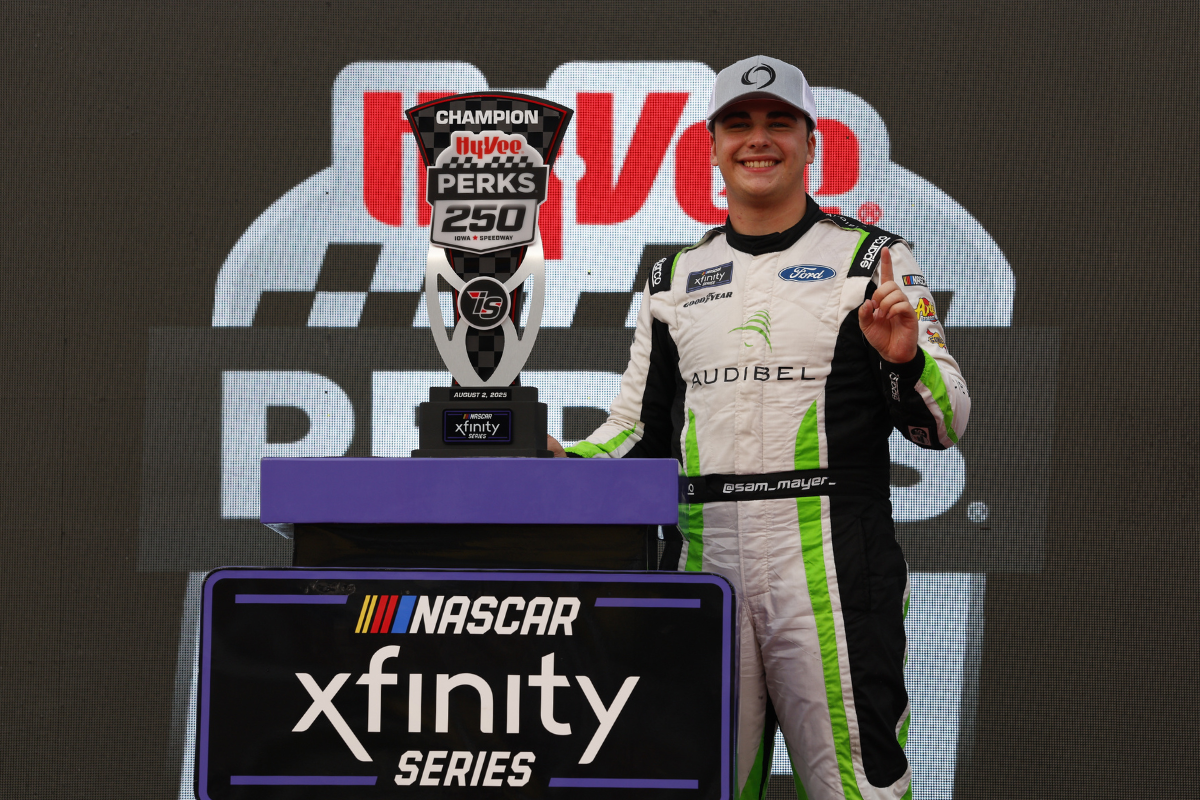 SAM MAYER SECURES FIRST XFINITY SERIES WIN FOR HAAS FACTORY TEAM