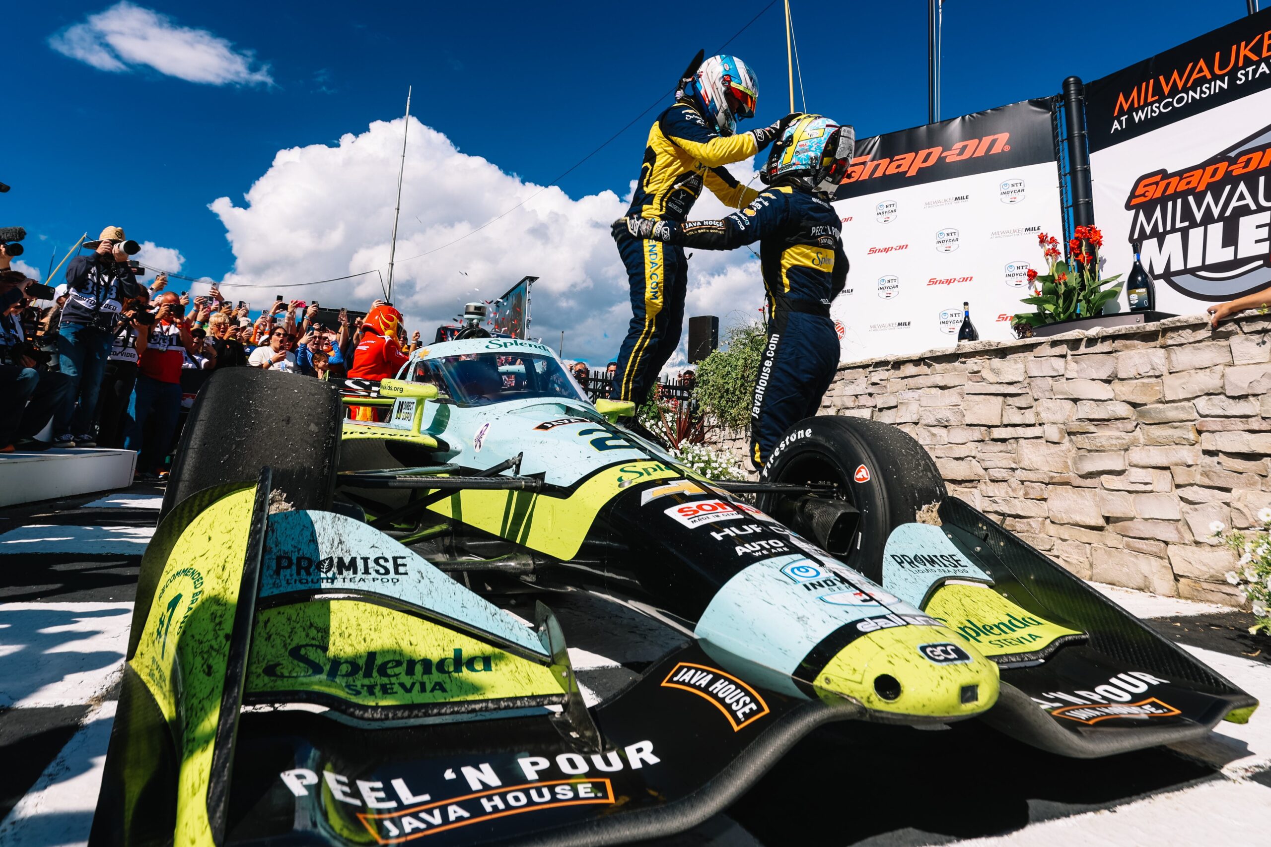 Christian Rasmussen earns maiden victory at Milwaukee