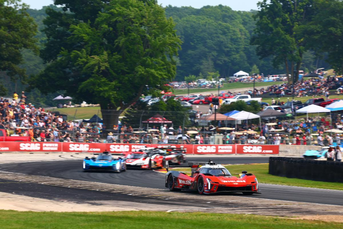 Cadillac at Road America: Solid points day