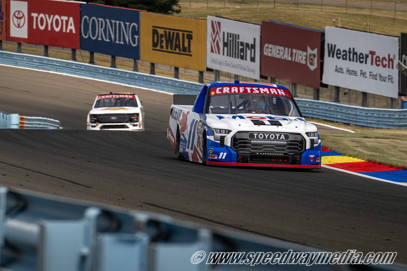 Corey Heim captures his fourth Craftsman Truck Series pole of 2025 at Watkins Glen