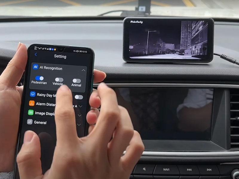 Dedicated App for WiFi-based customization