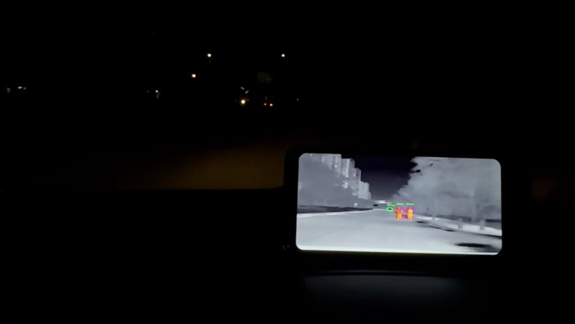 Thermal vision is like the third eye on road