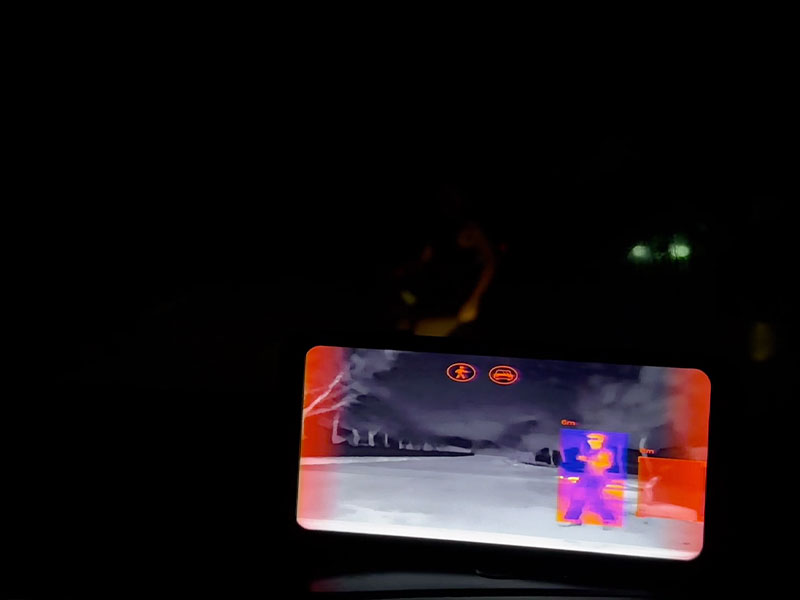 Detects dart-out pedestrians