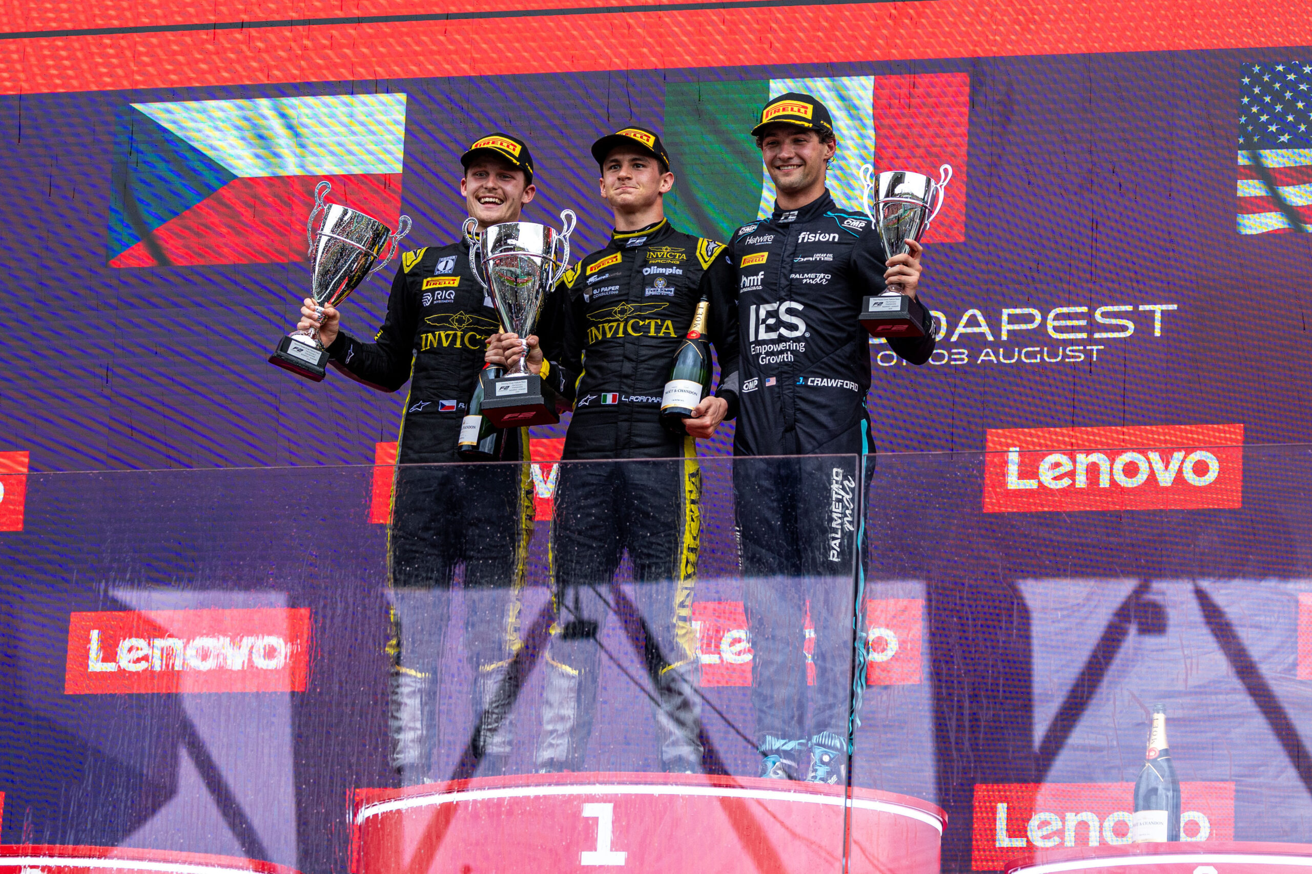 Crawford Takes F2 double-podium at Hungaroring
