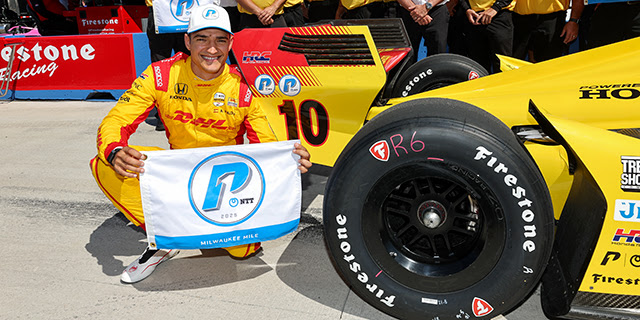 Palou Saves Best for Last To Win Milwaukee Pole