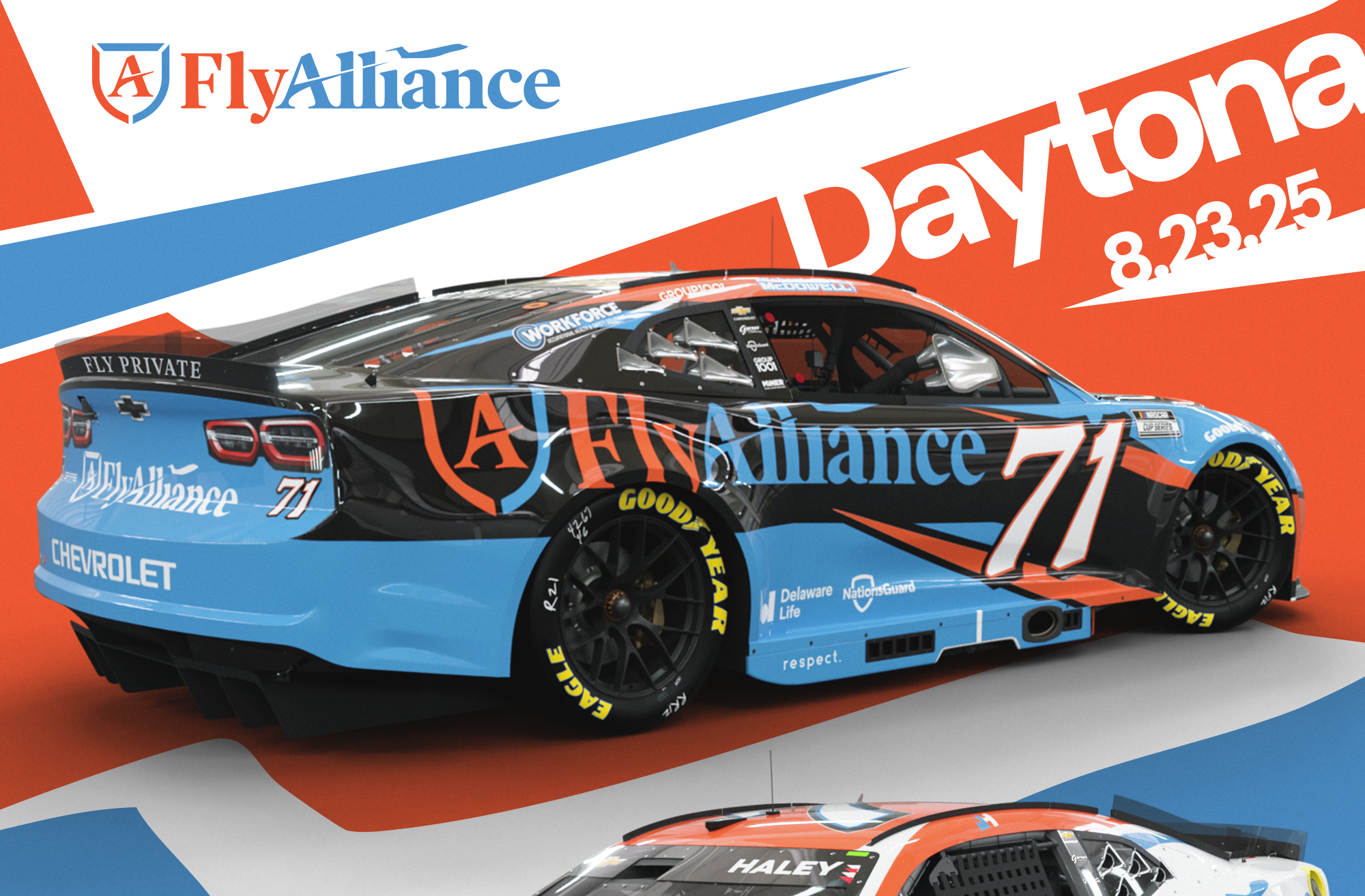Spire Motorsports Partners With Fly Alliance For Daytona, Las Vegas