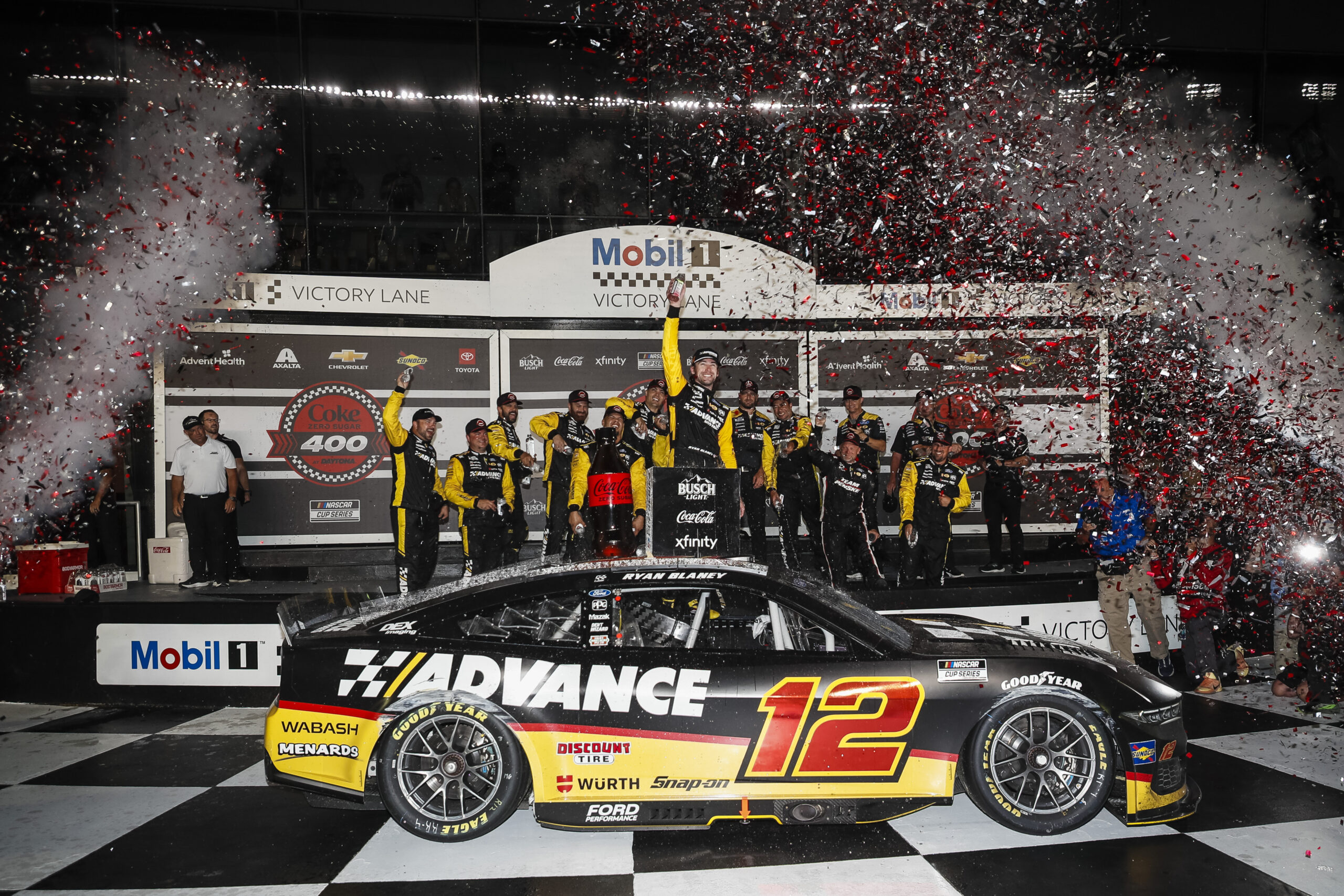 Team Penske NASCAR Cup Series Race Report – Daytona 2