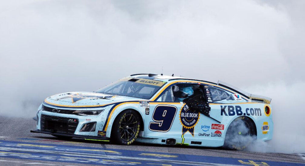 CHEVROLET NCS AT KANSAS 2: Elliott Drives to Second Win of the Season; Berth into the Round of Eight