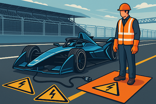High Voltage, Higher Stakes: The Critical Role of Insulating Mats in the Age of Formula E and EV Racing