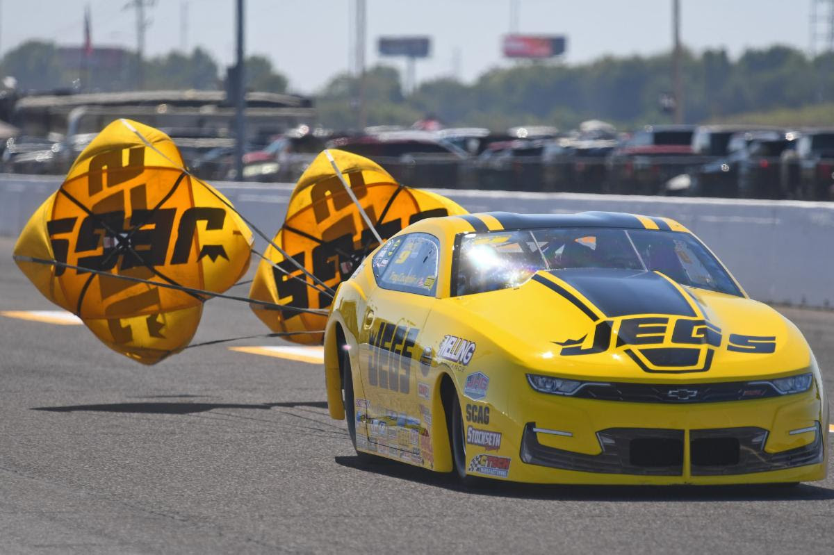 TROY COUGHLIN JR. TAKES JEGS.COM TO SEMIFINALS AT NHRA MIDWEST NATIONALS