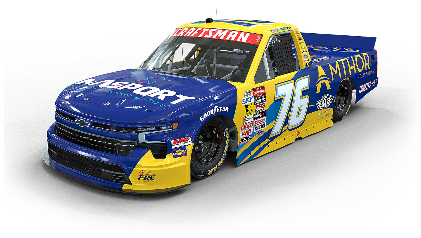 Masport Joins Amthor International at Martinsville Speedway with Spencer Boyd