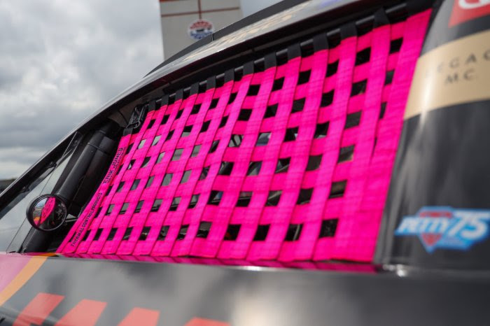 Honoring Breast Cancer Awareness Month: What Pink Window Nets Mean to Cup Series Drivers