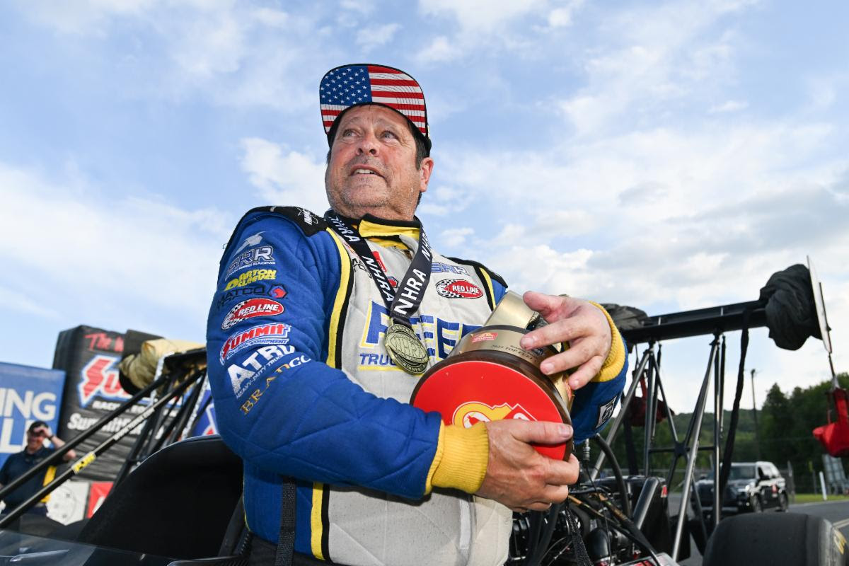 TOP FUEL’S SHAWN REED EAGER TO KEEP COMEBACK STORY GOING AT NHRA 4-WIDE CAROLINA NATIONALS