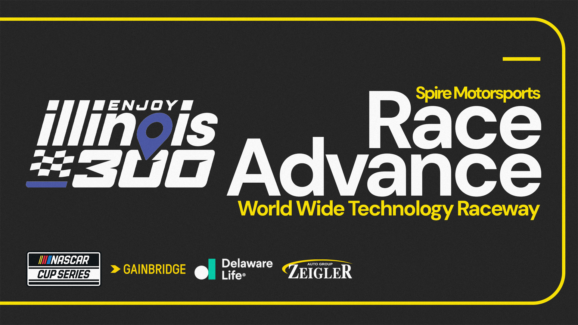 Spire Motorsports Enjoy Illinois 300 Race Advance