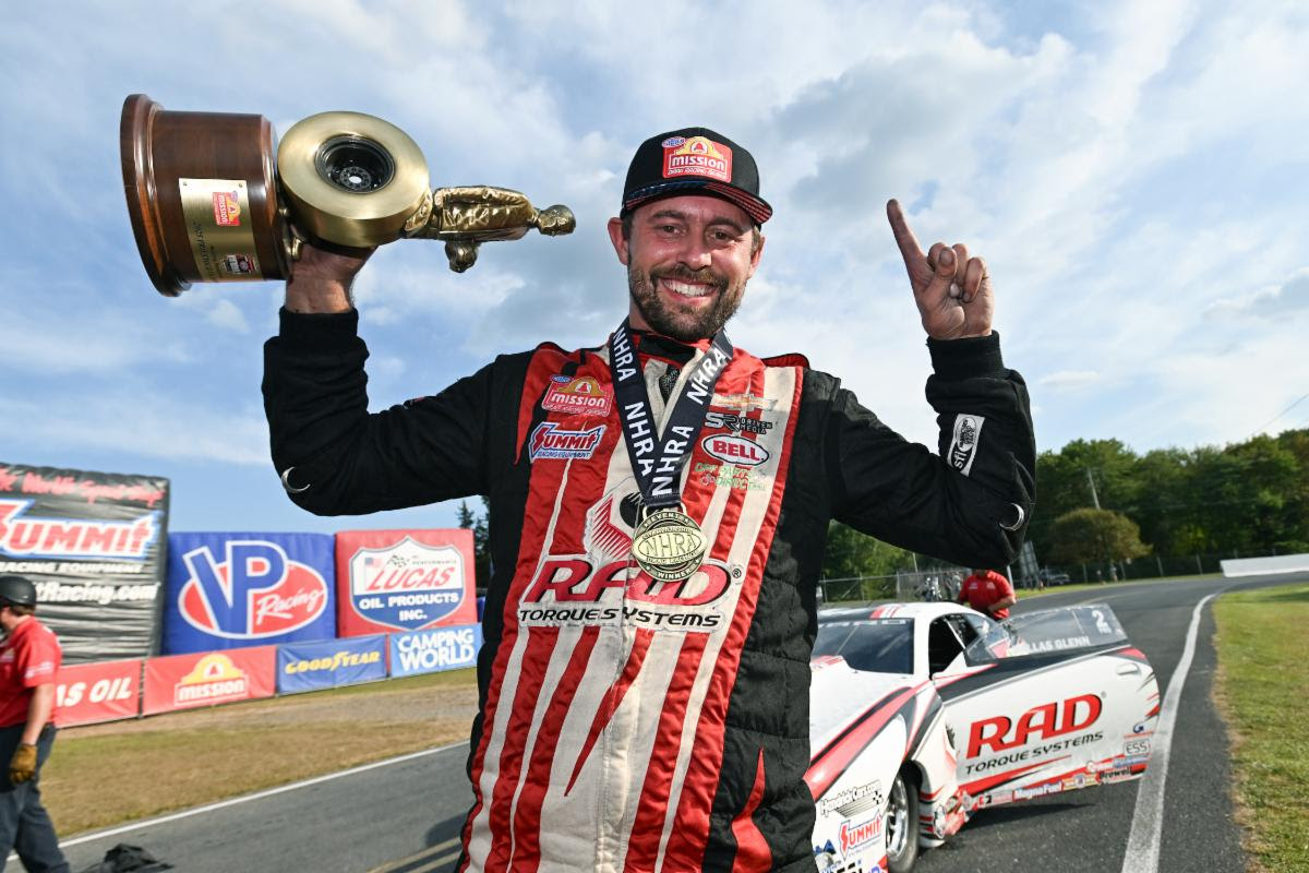 DALLAS GLENN SEEKS SECOND PRO STOCK WIN AT CHARLOTTE IN 2025 AT NHRA 4-WIDE CAROLINA NATIONALS