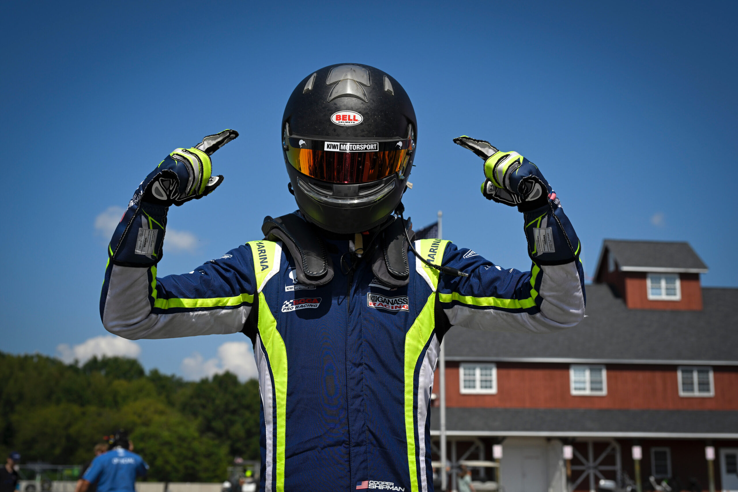 Cooper Shipman Ties Consecutive Win Record, Gets Eighth-Straight Victory in VIR’s Race 1