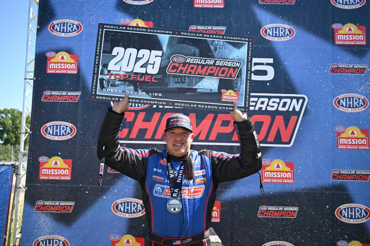 TOP FUEL POINTS LEADER TONY STEWART READY FOR PLAYOFF PUSH STARTING AT NHRA READING NATIONALS PRESENTED BY NITRO FISH
