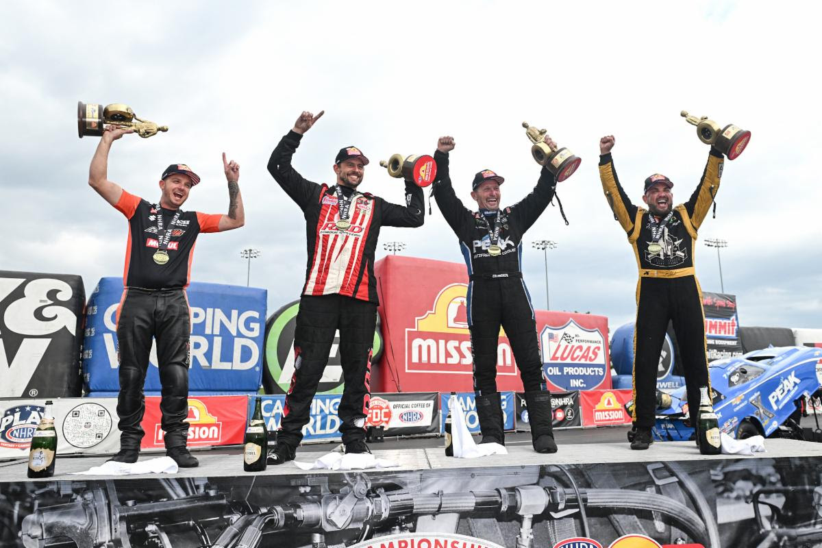 COUNTDOWN TO THE CHAMPIONSHIP HITS HALFWAY POINT AT NAPA AUTO PARTS NHRA MIDWEST NATIONALS IN ST. LOUIS