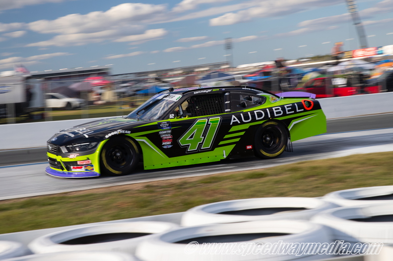Sam Mayer suspended from Xfinity finale following post-race run-in at Martinsville