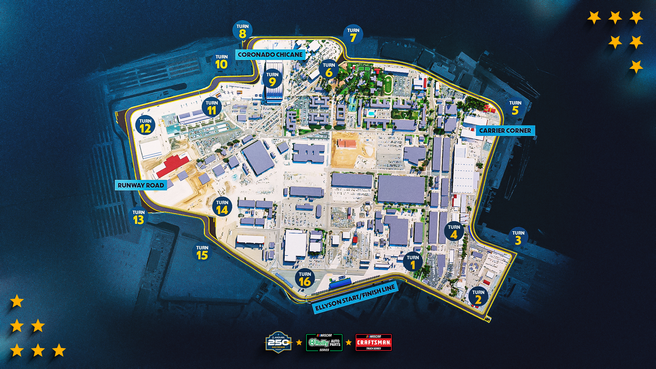 NASCAR San Diego Unveils Naval Base Coronado Street Course