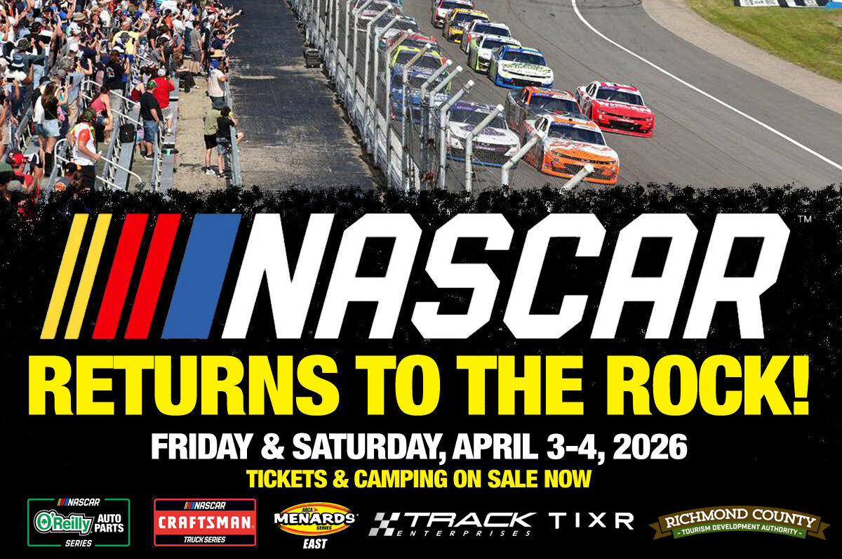 Tickets On Sale Now for Rockingham Speedway NASCAR Easter Weekend Classic