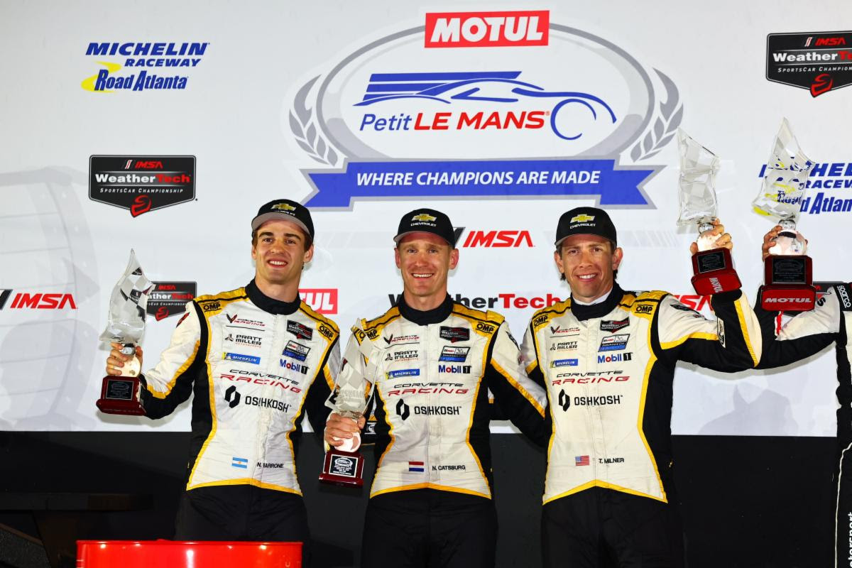 CORVETTE RACING AT PETIT LE MANS: Titles and Podiums!