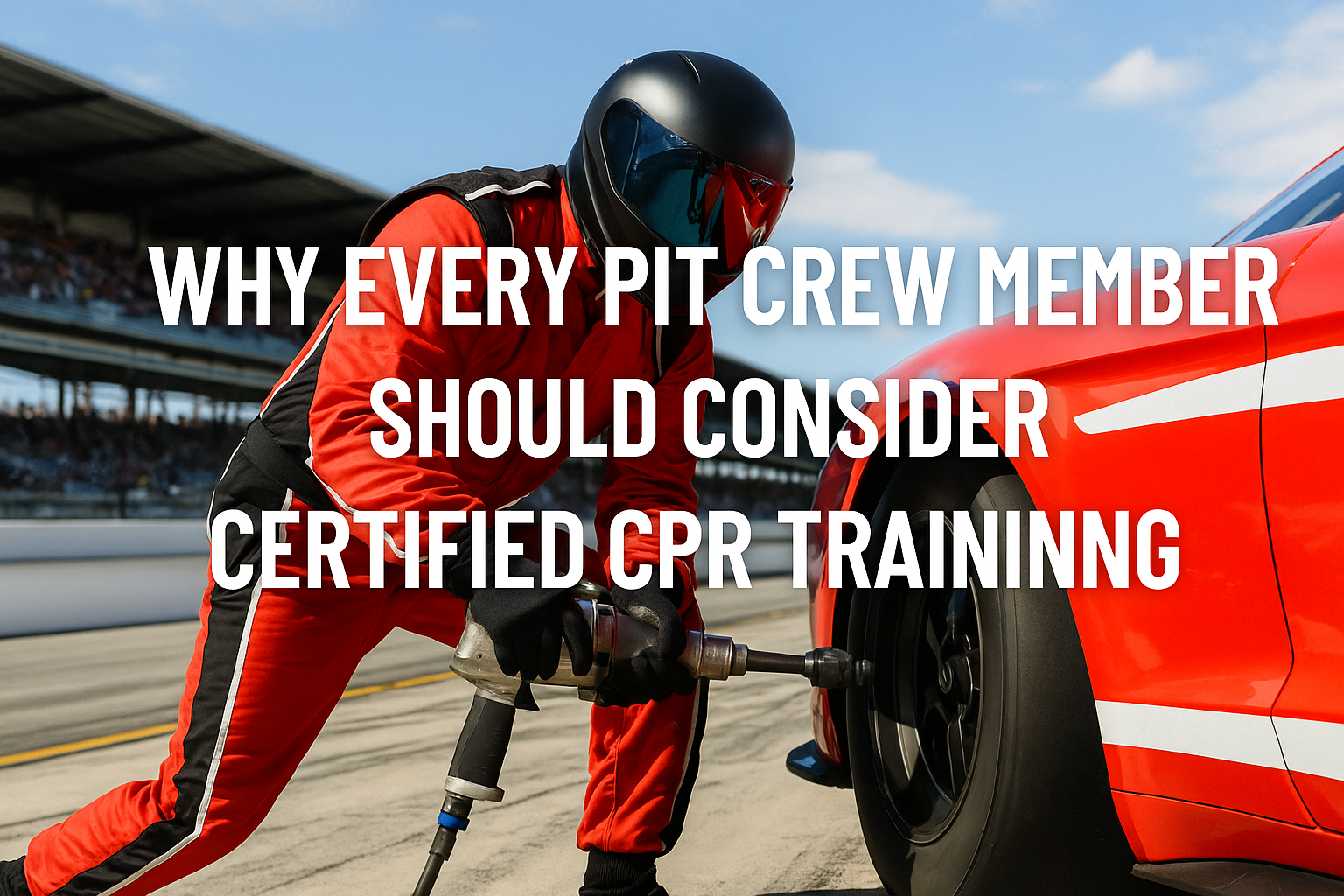 Why Every Pit Crew Member Should Consider Certified CPR Training