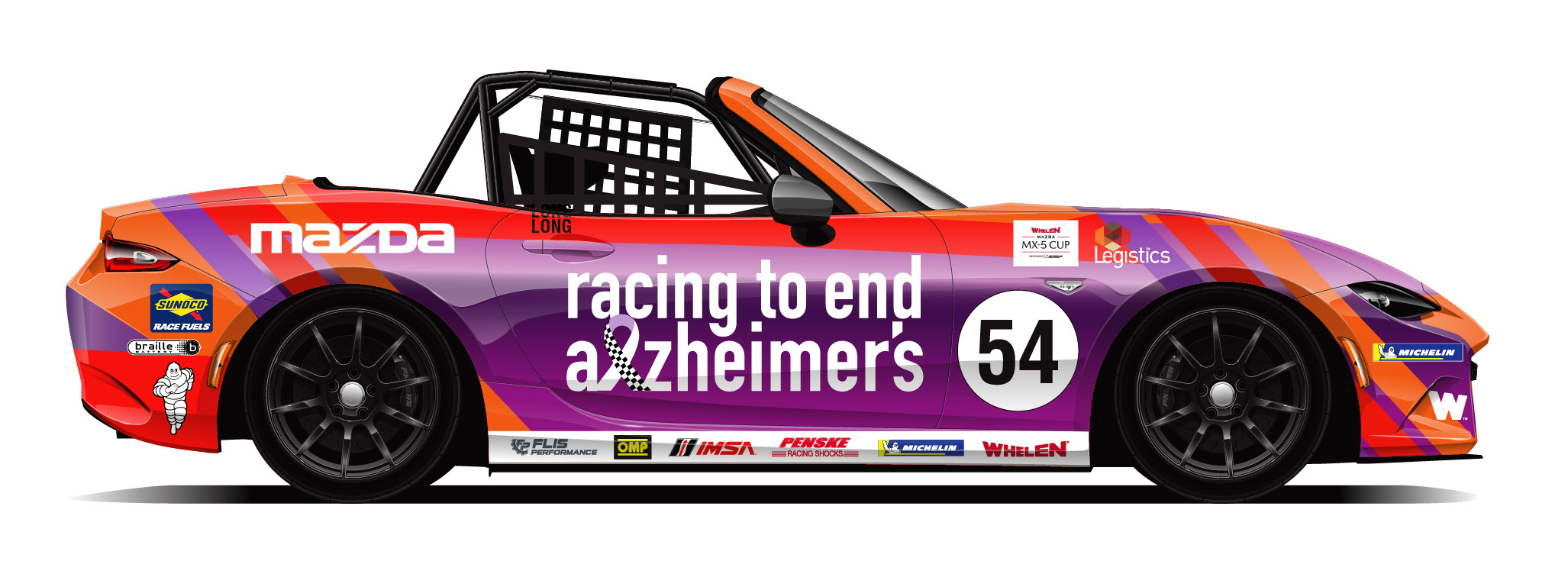 Tom Long set to join Racing to End Alzheimer’s at the Mazda MX-5 Martinsville weekend