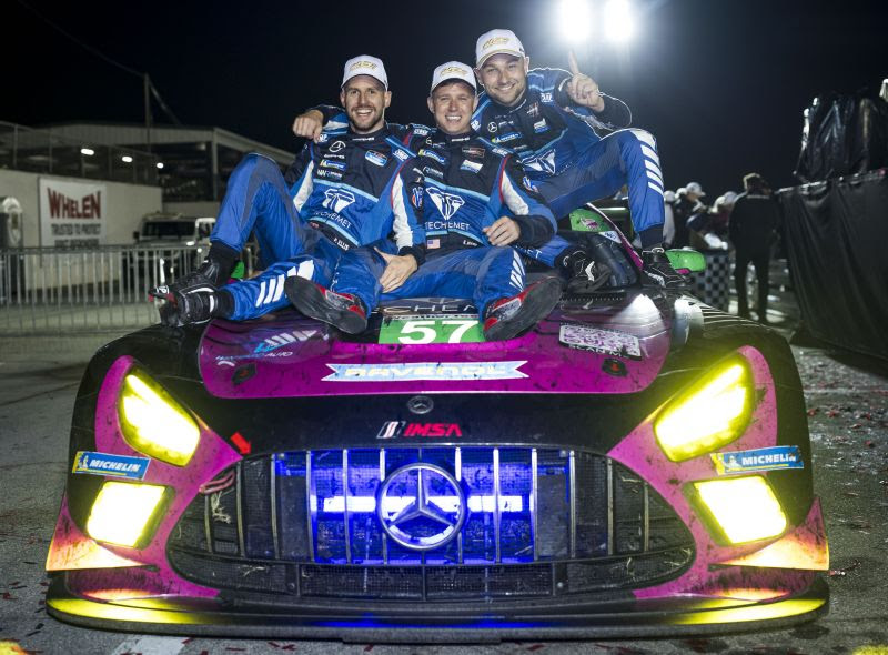 Repeat IMSA WeatherTech SportsCar Championship GTD Titles for Winward Racing and Mercedes-AMG