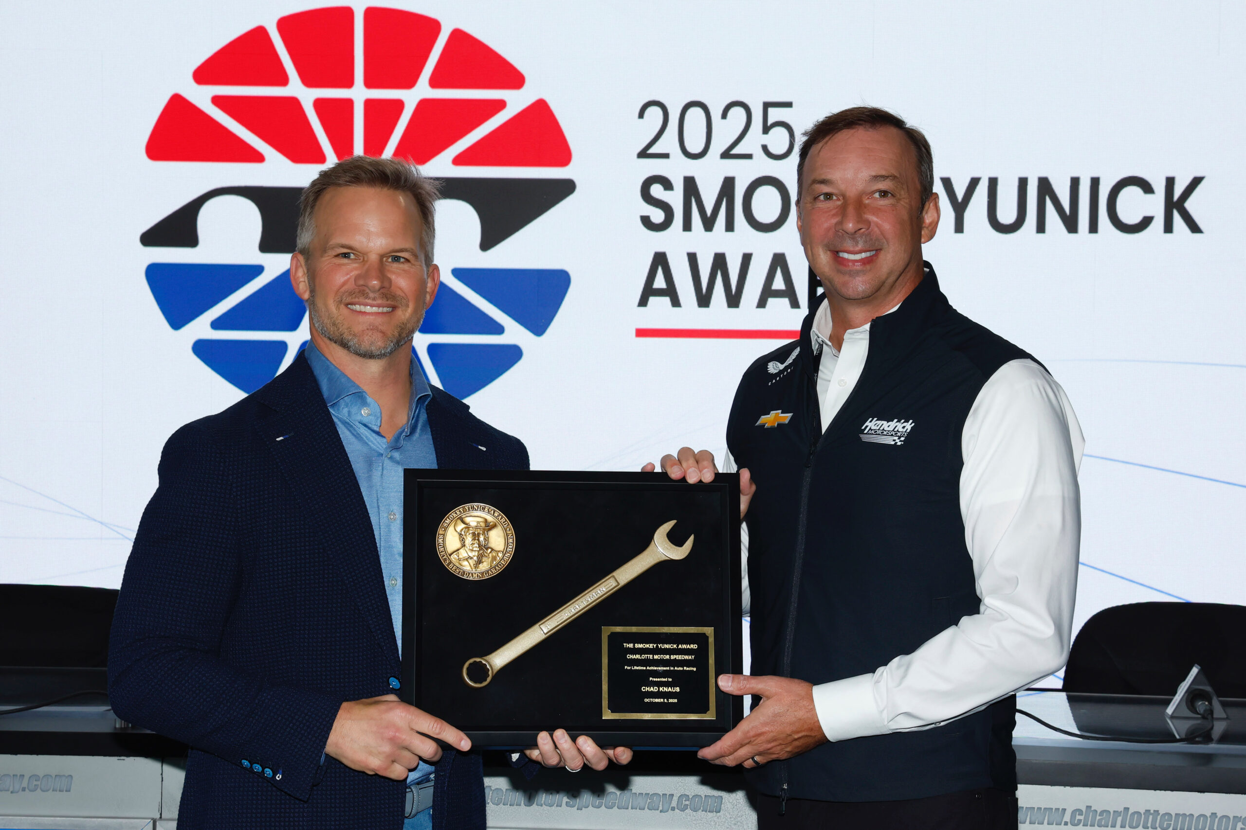 Chad Knaus Named 2025 Smokey Yunick Award Recipient